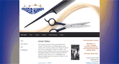 Desktop Screenshot of friseur-hannes.com